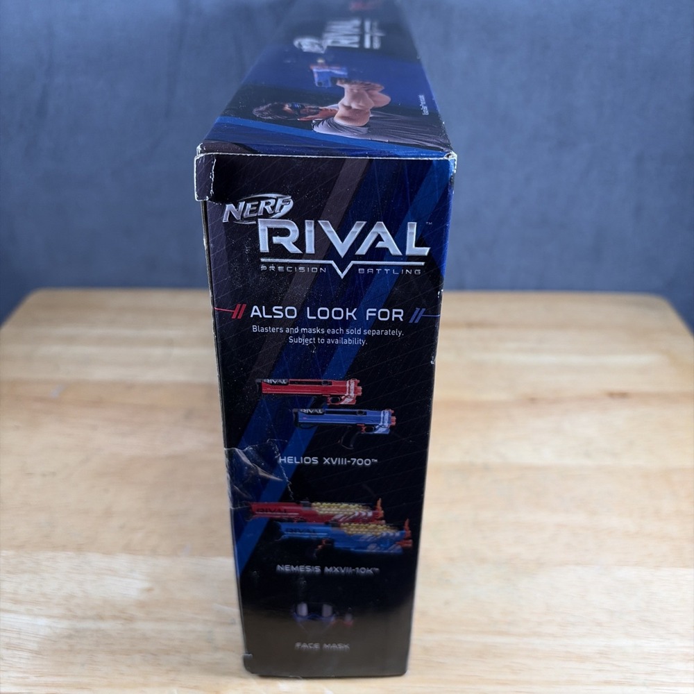 NERF Rival Kronos XVIII-500, Blue Blaster With 5x High-impact Rounds - Picture 4 of 5
